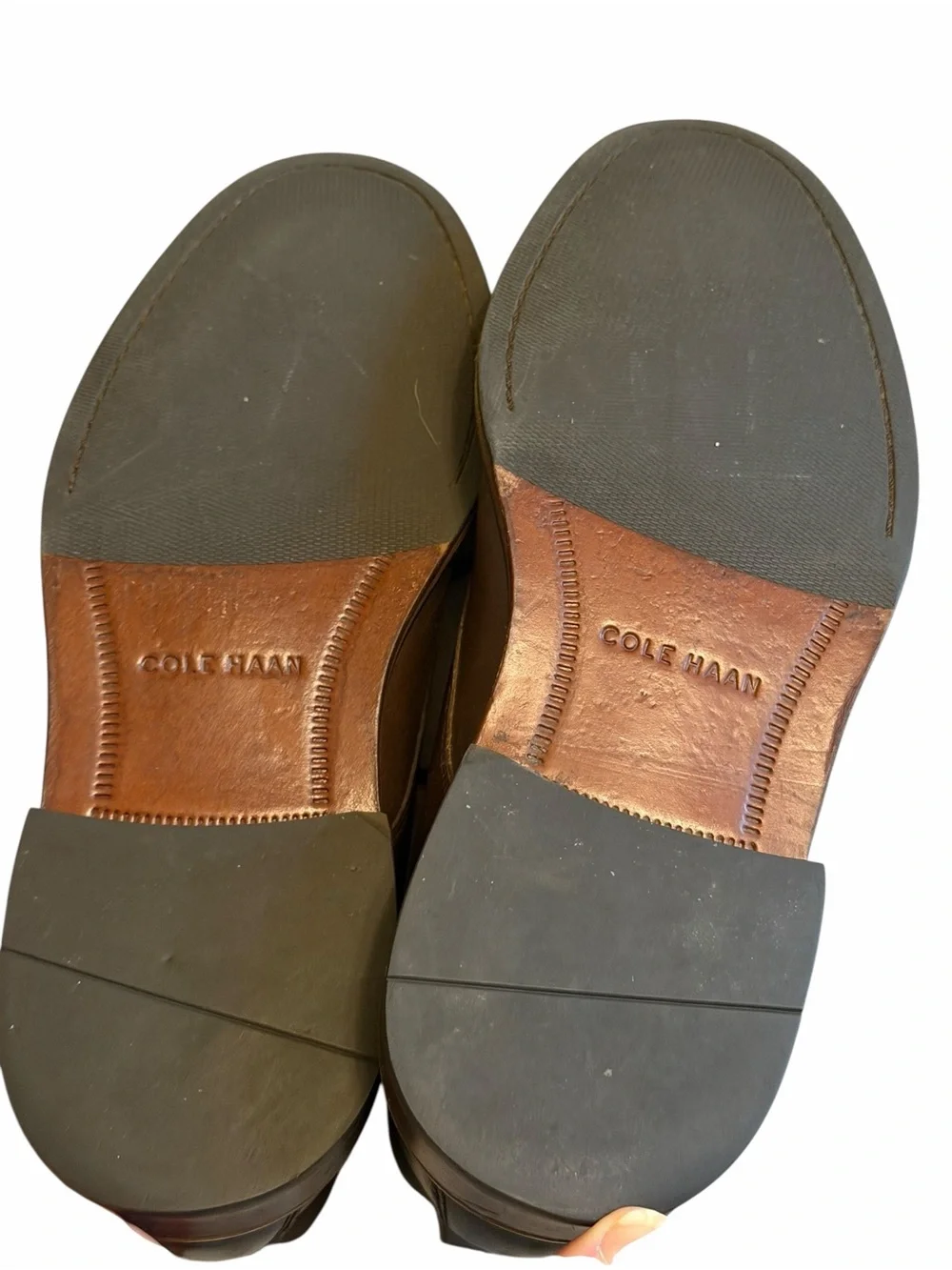 Cole Haan C28479 Men’s Brown Leather Chukka Boots Plain Toe Size 9M